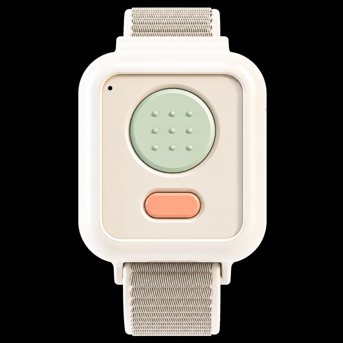 G41 2-in-1 4G GPS smartwatch and SOS pendant for senior safety